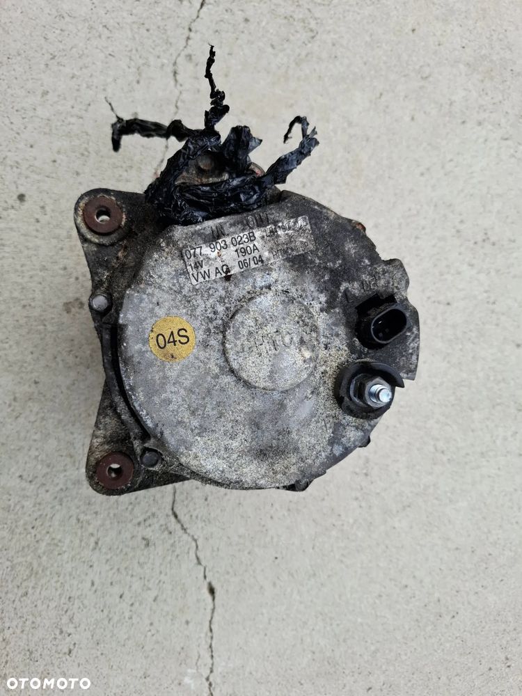 Alternator 190A 4.2 B V8 VW Phaeton Touareg 077903023B - 4
