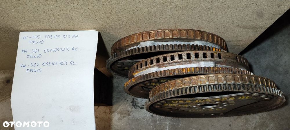 VOLKSWAGEN VW AUTOMAT AUTOMATYCZNE DIESEL / BENZYNA SPRZĘGŁO KOŁO ZAMACHOWE TARCZA DOCISK DWUMAS - 7