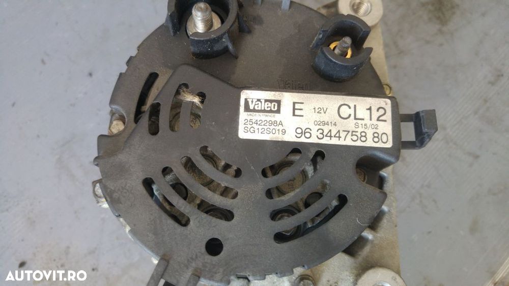 alternator renault laguna 2 clio 2 peugeot 407 607 3.0 benzina 9634475880 - 2