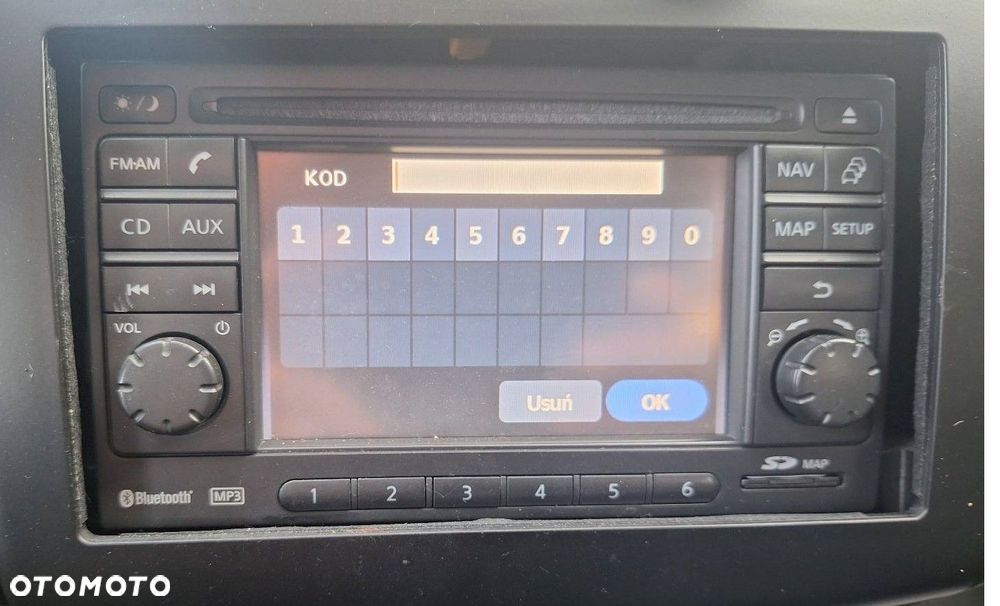 RADIO ODTWARZACZ + KOD NISSAN QASHQAI+2 I LIFT J10 25915BH20C - 8