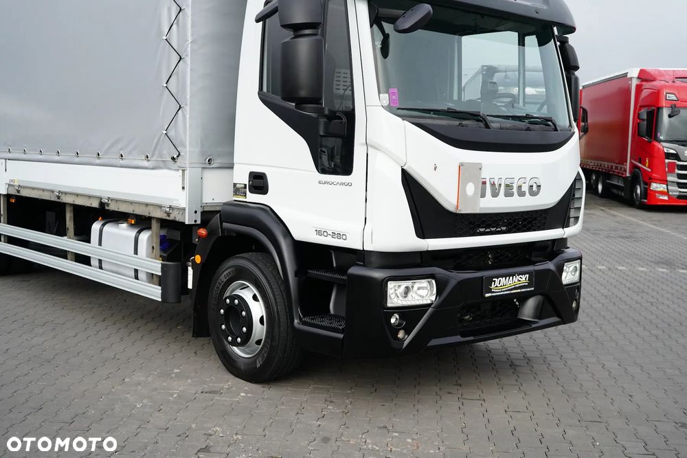 Iveco EUROCARGO / 160 - 280 / E 6 / ACC / BURTOFIRANKA + WINDA / ŁAD. 8 950 KG / 18 PALET - 20