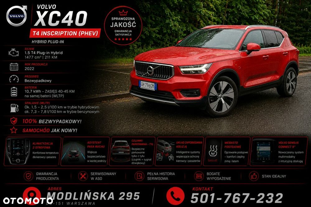 Volvo XC 40 T4 Plug-In Hybrid Inscription