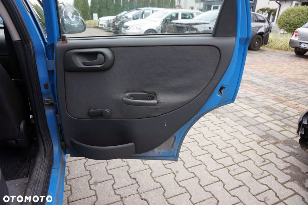 DRZWI TYLNE PRAWE CORSA C III 5D HB Z20A  NIEBIESKI OPEL 1999-2003 - 10