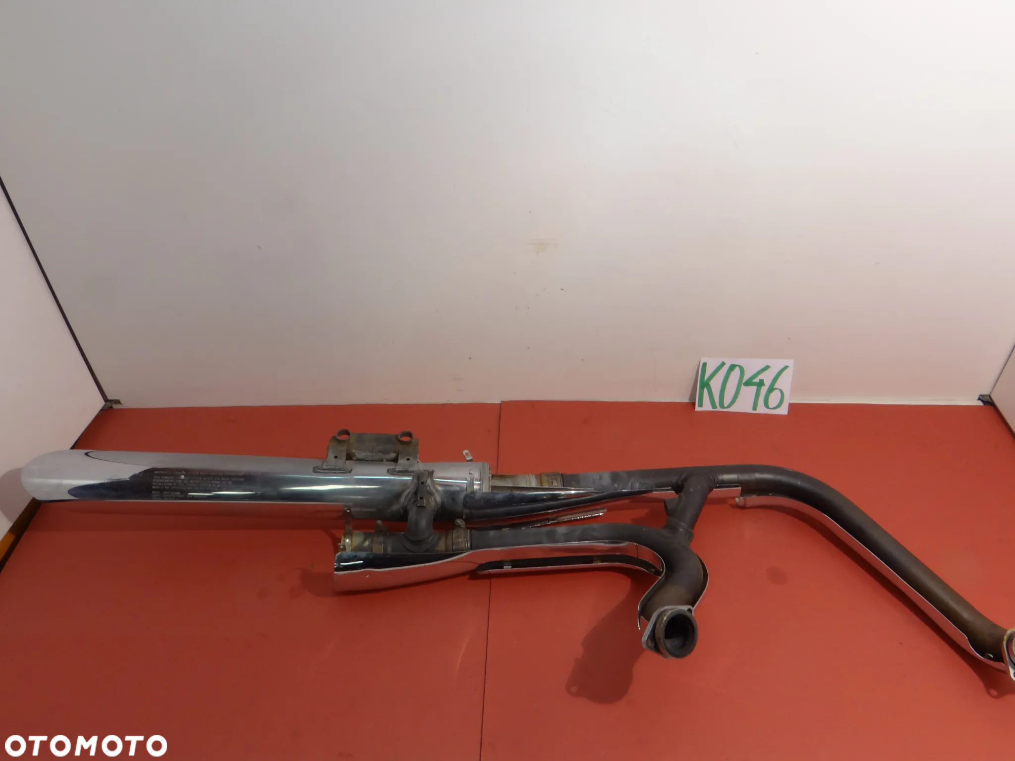 K046  Kawasaki VN 2000 VULCAN TŁUMIK WYDECH KOLEKTOR WYDECHOWY 2004-2009 KAW4662000 - 12