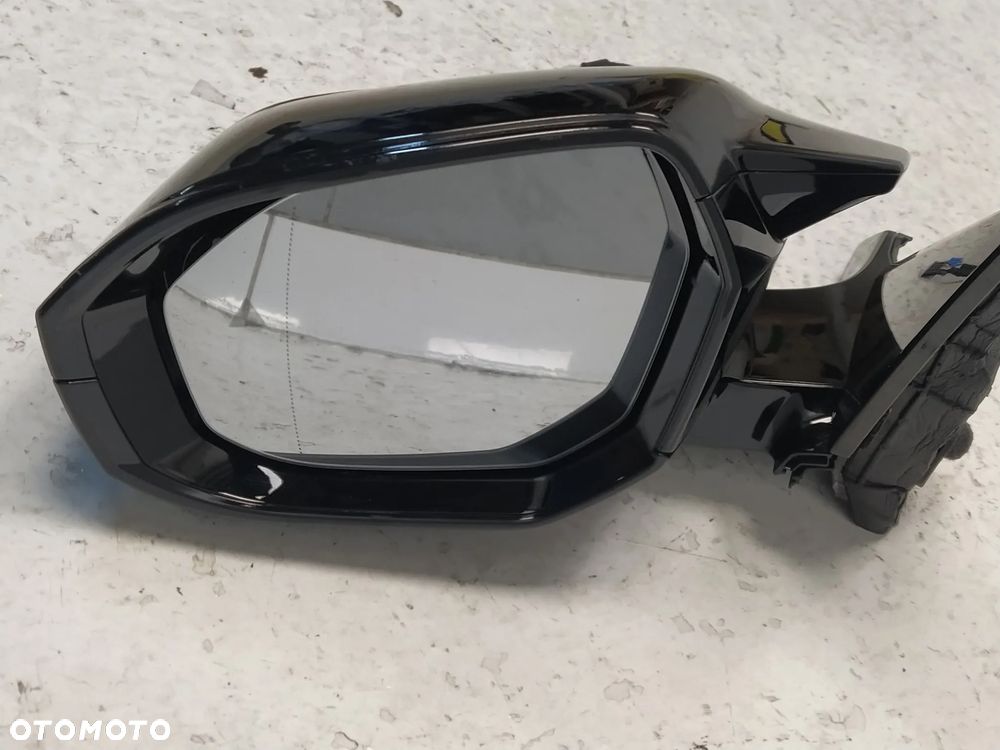 BMW 7 G70 M-POWER LUSTERKO ZEWNĘTRZNE LEWE ASFERYCZNE ASYSTENT KAMERA 9+6+1 PIN KOMPLETNE UK ORYGINAŁ - 15