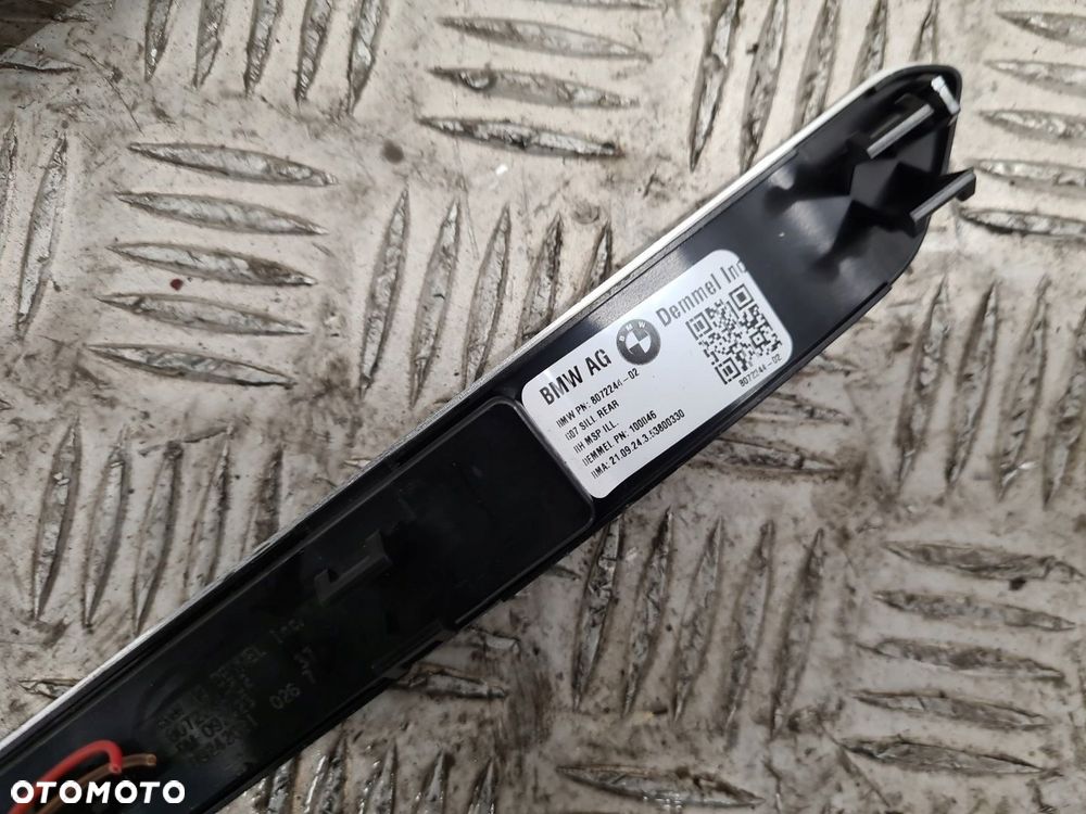 BMW X7 G07 LISTWY NAKŁADKI PROGOWE M-PAKIET LED KPL 8072243 8072244 8069271 - 5