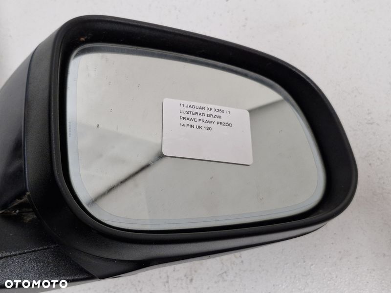 jaguar xf x250 i 1 lusterko drzwi prawe prawy przód 14 pin uk - 10