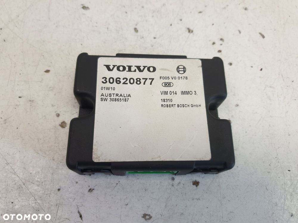 Volvo S40 V40 STEROWNIK MODUŁ IMMO 30620877 - 5