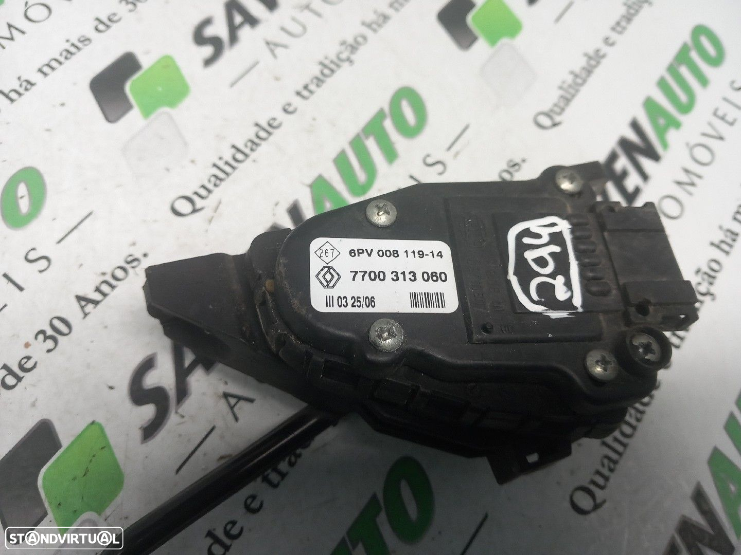 Pedal Acelerador / Acelarador / Potenciómetro Opel Vivaro A Caixa (X83 - 4