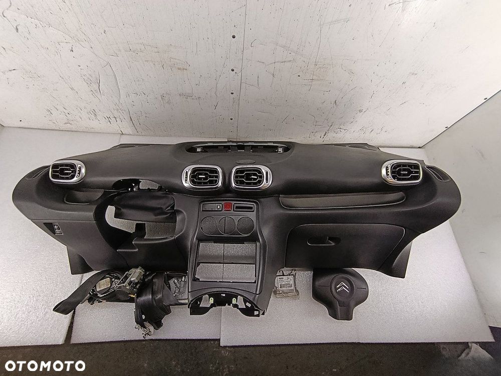 DESKA ROZDZIELCZA,KONSOLA PODUSZKI SENSOR PASY CITROEN C3 PICASSO - 1