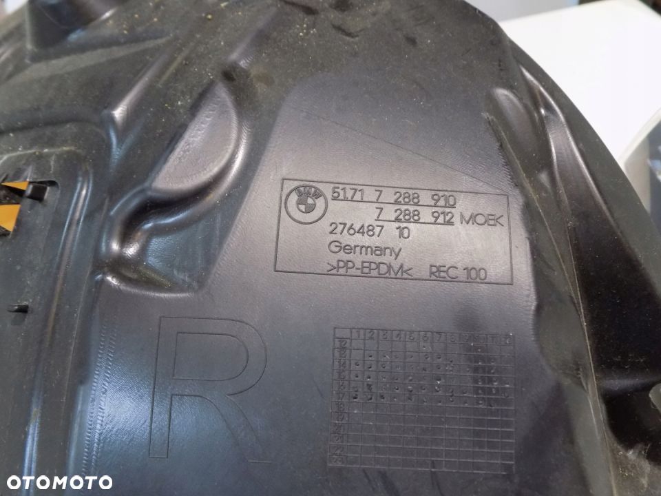 BMW F34 GT LCI NADKOLE PRZEDNIE PRAWE 7288910 - 3