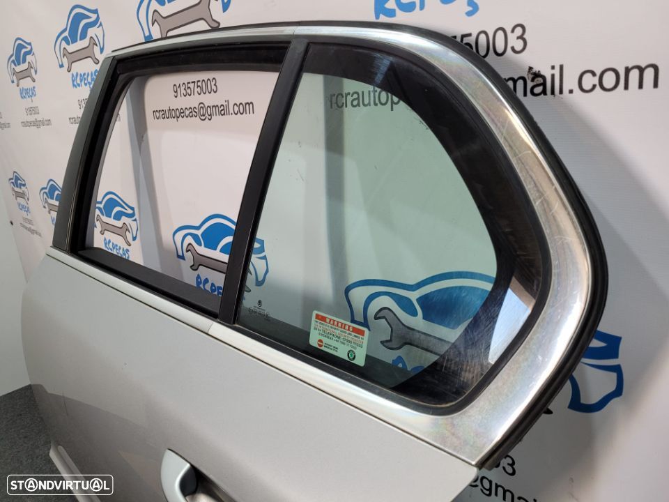 PORTA TRASEIRA TRÁS ESQUERDA SKODA SUPERB II 2 MK2 SEDAN CARRO FECHO ELEVADOR MOTOR PUXADOR VIDRO - 5