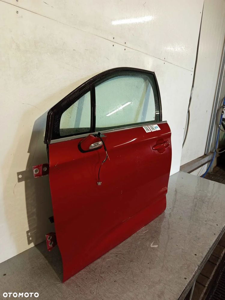 + DRZWI PRZOD PRZEDNIE LEWE CITROEN C4 II B7 LKR BORDO BORDOWE - 2