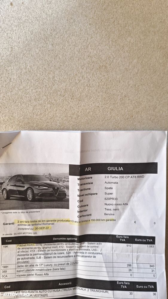 Alfa Romeo Giulia 2.0 Turbo RWD AT8 - 23