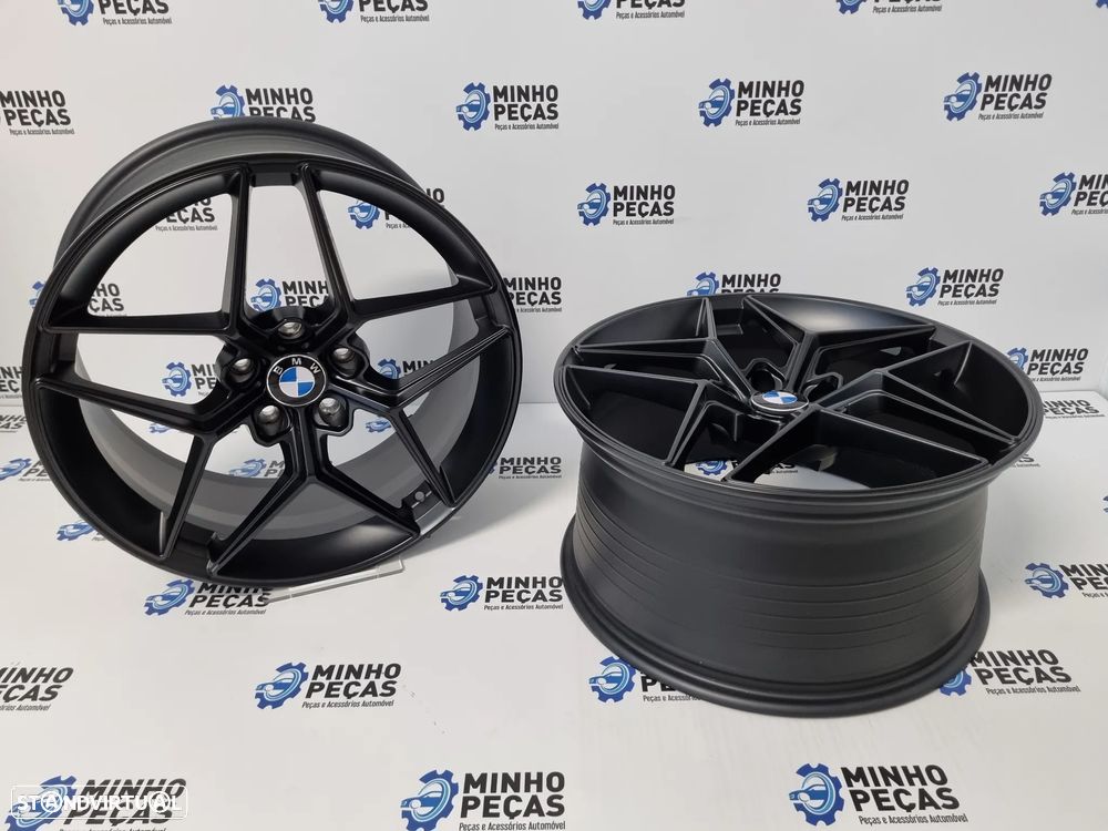 Jantes Look HRE FF11 em 19 (5x120) Satin Black - 4