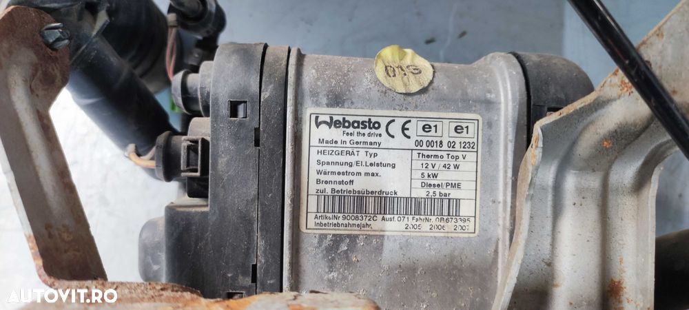 Webasto volkswagen vw passat B6 sedan 2.0 BMP cod 3C0815065B - 4