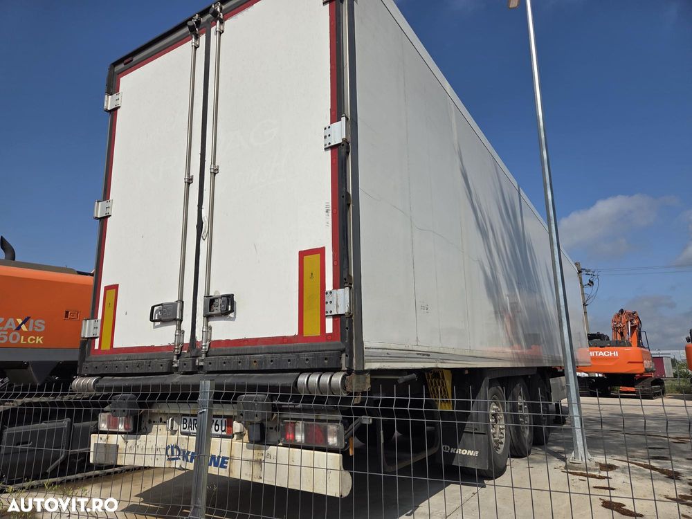 Krone model SD/R, THERMO KING SLXe, 2017, 758.847km, anv BUNE 80%, axa liftabila, axe JOST, TUV, rulata in GERMANIA, posibilitate leasing, STARE BUNA-PROMOTIE 15.900 EUR+Tva - 25
