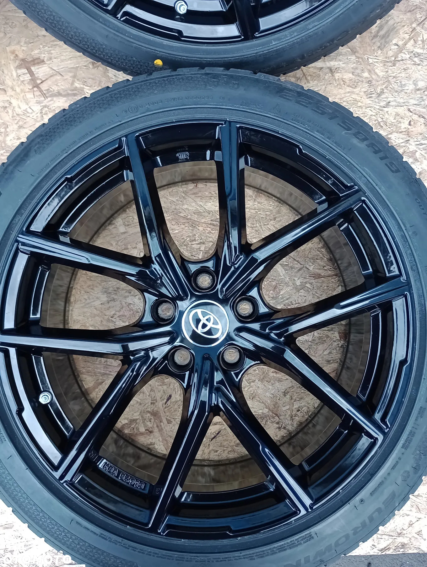 NOWE KOŁA ZIMOWE R19 TOYOTA C-HR CHR generacja 2 5X114 OPONY FALKEN EUROWINTER HS02 PRO 225/50 R19 96V 3724DOT CZUJNIKI TPMS - 8
