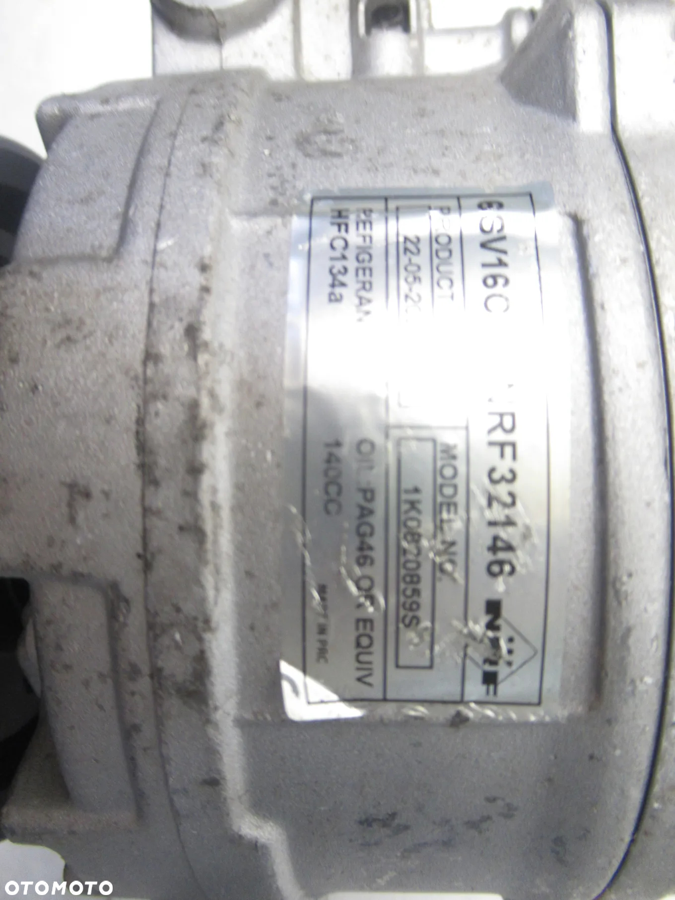 Kompresor sprężarka klimatyzacji Audi VW Seat Skoda NRF 32146 1K0260859F - 2