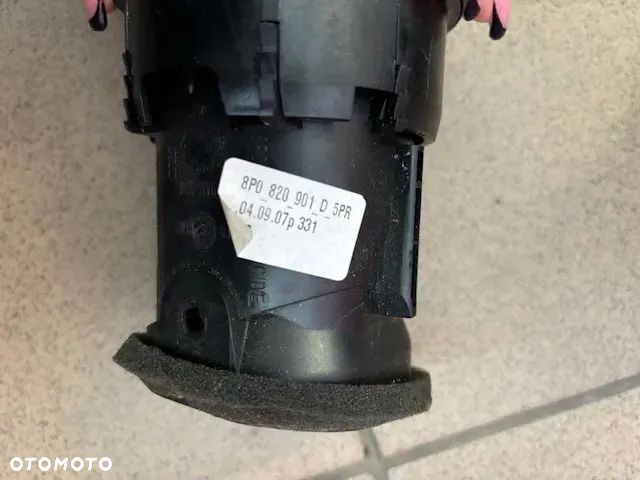 KRATKA KRATKI NAWIEWU AUDI A3 8P 8P0820901D 8P0820901A - 3