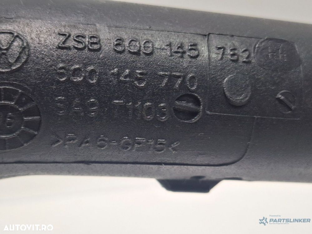 Conducta intercooler SEAT CORDOBA III 6L2 2002 - 2009 TDI BMS, BNV 6Q0145770 - 4