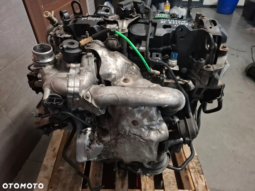 Silnik 2,3 DCI 170 KM Master III Biturbo kompletny jak na zdjęciu rok 2018 nr M9TD706 przebieg 140 tys. km - 6