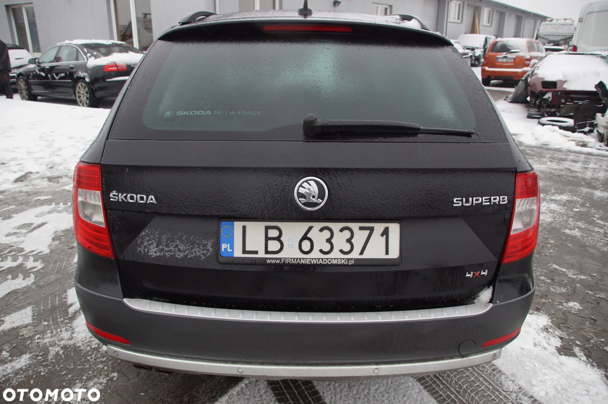 SKUP AUT MOTOCYKLI LIPNO 692324777 POJAZD NA CZĘŚCI SKODA SUPERB SCOUT 4X4 2.0 TDI 170 CFGB SKRZYNIA AUTOMAT PQS 2014R STACJA DEMONTAŻU POJAZDÓW AUTOSTROISZ LIPNO BOREK 14A ZŁOMOWANIE KASACJA ZŁOM ZŁOMOWISKO - 18