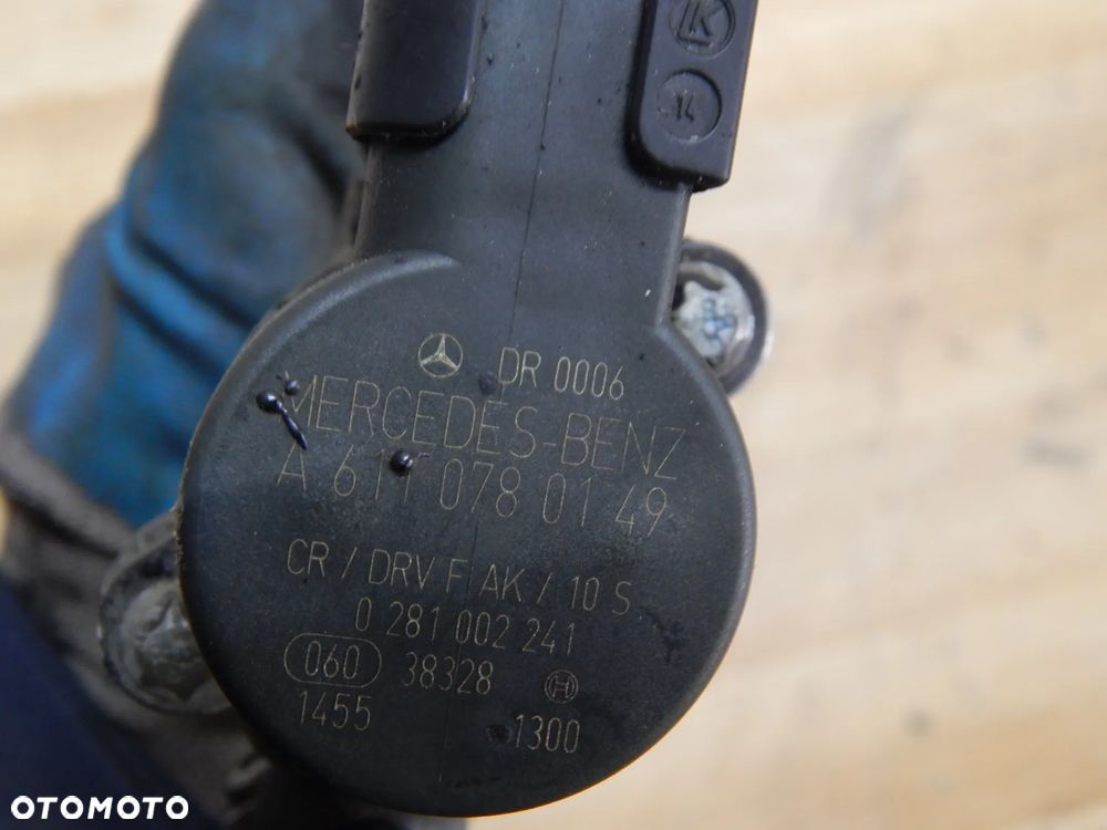 Listwa wtryskowa czujnik zawór 2.7 CRD Jeep Grand Cherokee WJ Mercedes 99-05  Łuków części - 4