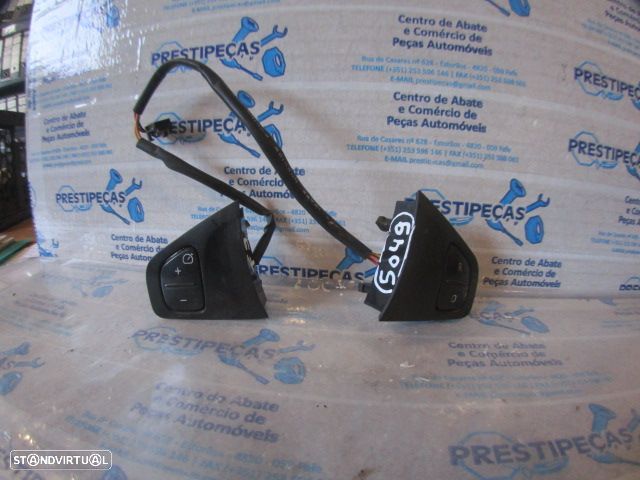 Interruptor 255500009R RENAULT CLIO 4 FASE 1 2016 1.5DCI 75CV 5P BRANCO VOLANTE - 1