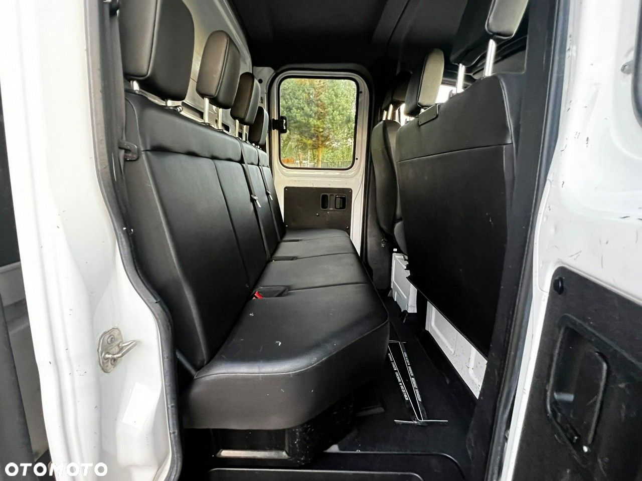 Mercedes-Benz Sprinter 316 CDI automat MAX burtowy skrzynia Doka brygadiera 6-cio miejscowy z Niemiec 3,4m paka 2020 model - 26