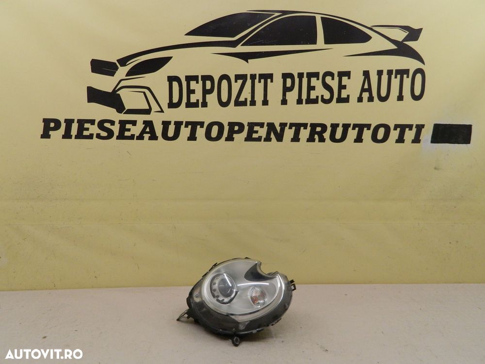 Far dreapta Mini Cooper R56 facelift Bi-Xenon Adaptiv, 2010, 2011, 2012, 2013, 2014, 2015,  cod origine 30126528400. - 2