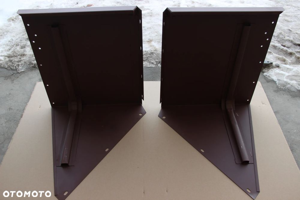 Płaszcz tylnego błotnika stary typ ursus C-385 kpl metalowe - 2