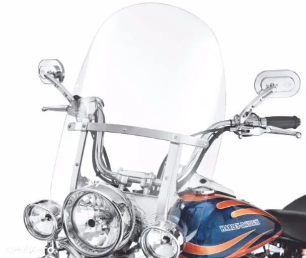 Nowa Szyba Harley Davidson Softail Heritage Fat Boy Slim Owiewka Windshield 18 cali