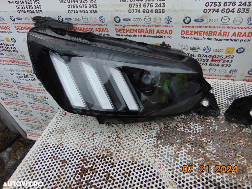 Far full Led Peugeot 208 dupa 2019 faruri stanga dreapta peugeot 208 2008 full led europa complete - 3