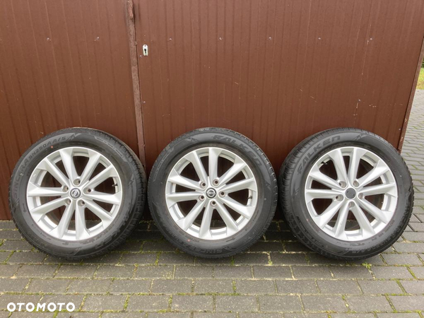 3 x FELGI ALUMINIOWE Z OPONAMI NISSAN QASHQAI 17