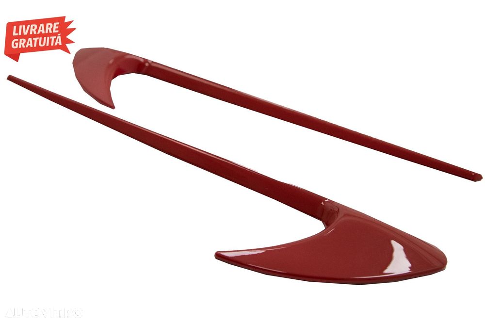 Ornamente Aripi Mercedes C-Class W205 S205 E-Class W213 S213 Rosu- livrare gratuita - 3