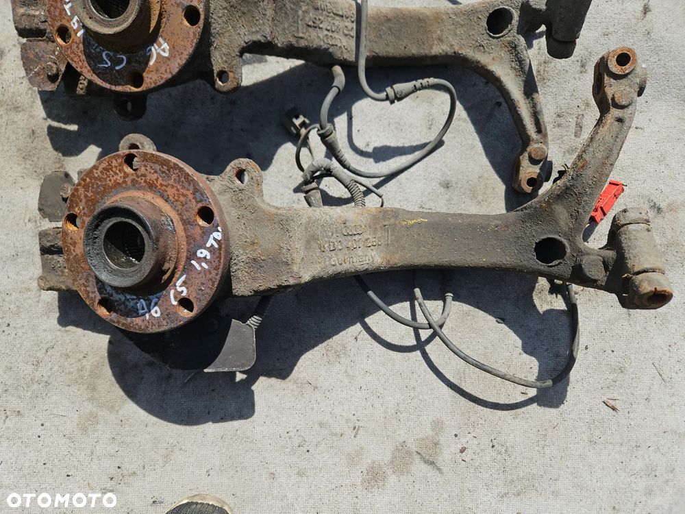 Zwrotnica piasta lewa prawa przód ABS Audi A6 C5 A4 B5 VW Passat B5 1,9 TDI 8D0407258T 8D0407257T 8D0407257AC 8D0407258AC - 2