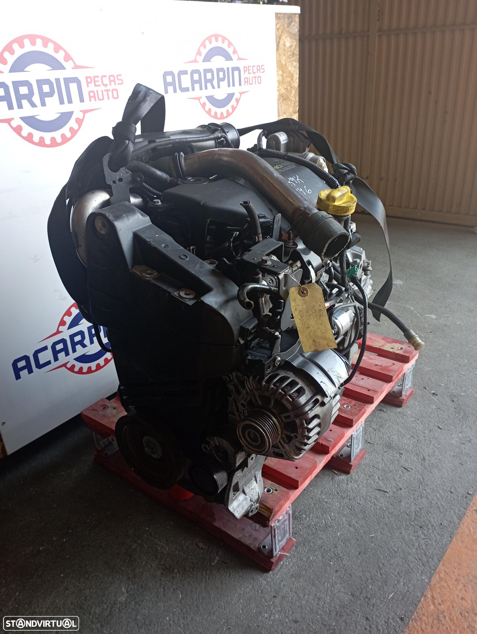 Motor Renault Megane III/Scenic III/Laguna/Dacia Lodgy 1.5 Dci Ref: K9K846 - 4