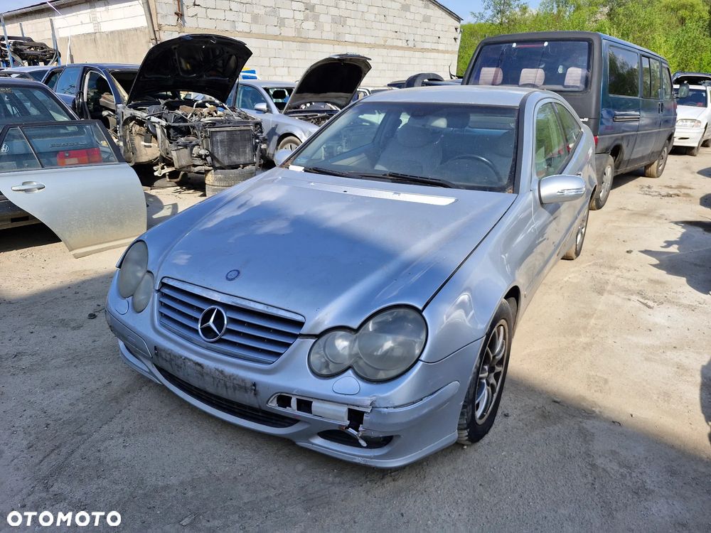 Mercedes w203 coupe kolor 775 maska pokrywa silnika klapa bagażnika zderzak lampa reflektor pas przedni stop