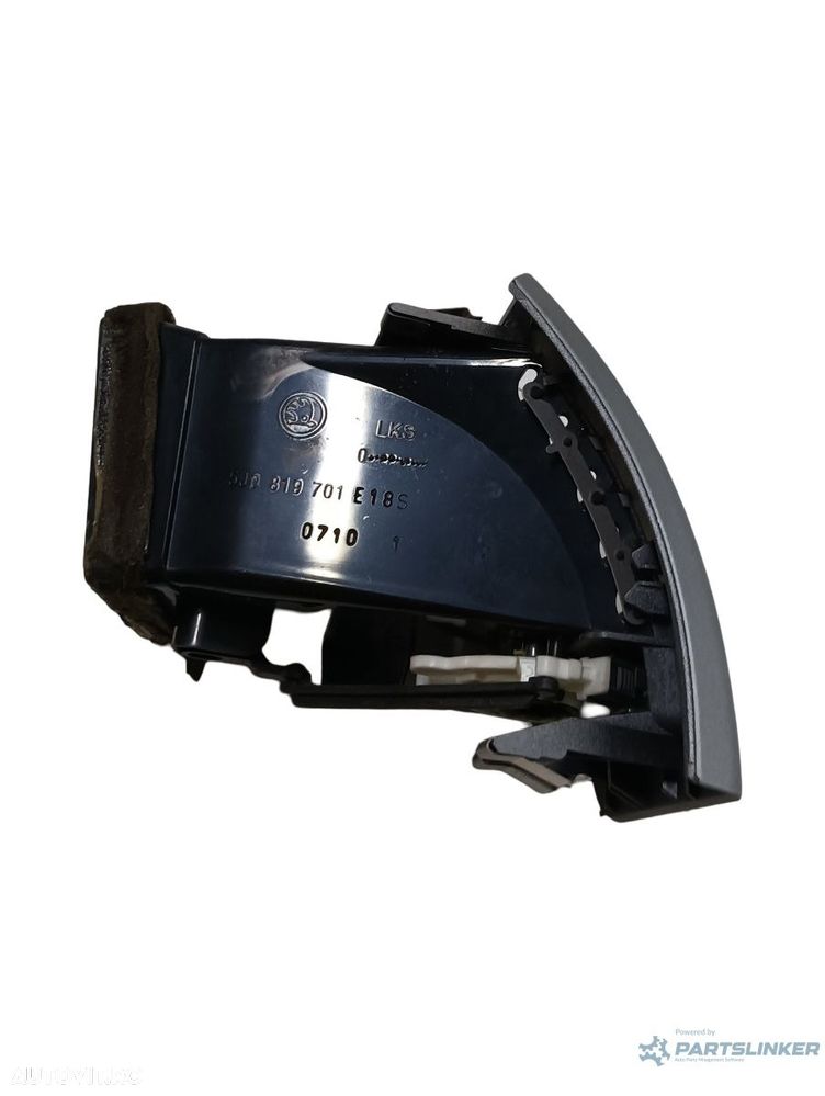 Grila ventilatie stanga fata SKODA FABIA Combi 545 2007 - 2014 5j0819701 - 2