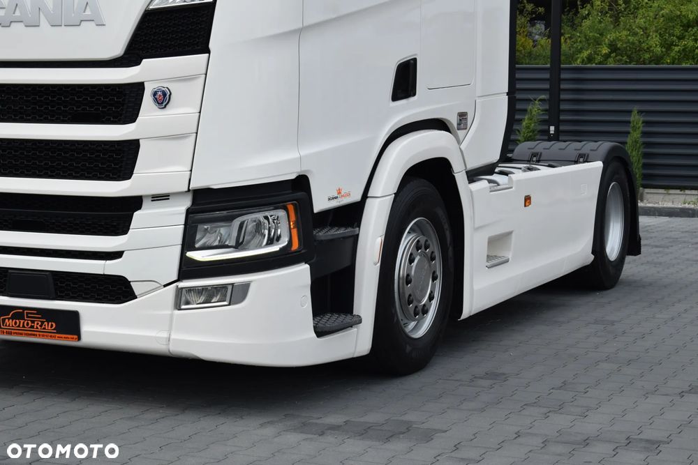 Scania R500 / RETARDER / KLIMATYZACJA POSTOJOWA / ACC / KLIMA / FULL LEDY / FULL SPILERY / 2 ZBIORNIKI PALIWA / SERWISOWANA / SPROWADZONA - 11
