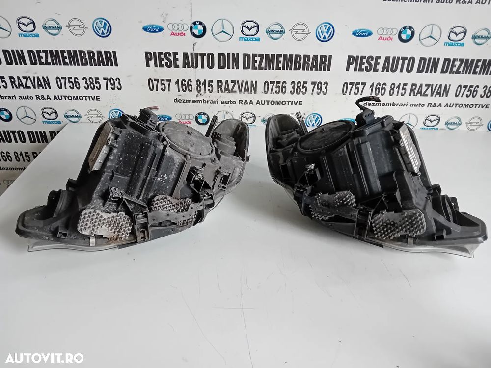 Faruri Far BMW Seria 4 LCI F32 F33 F36 Bi-Xenon LED Originale OEM 7410786 7410785 Complete - 8