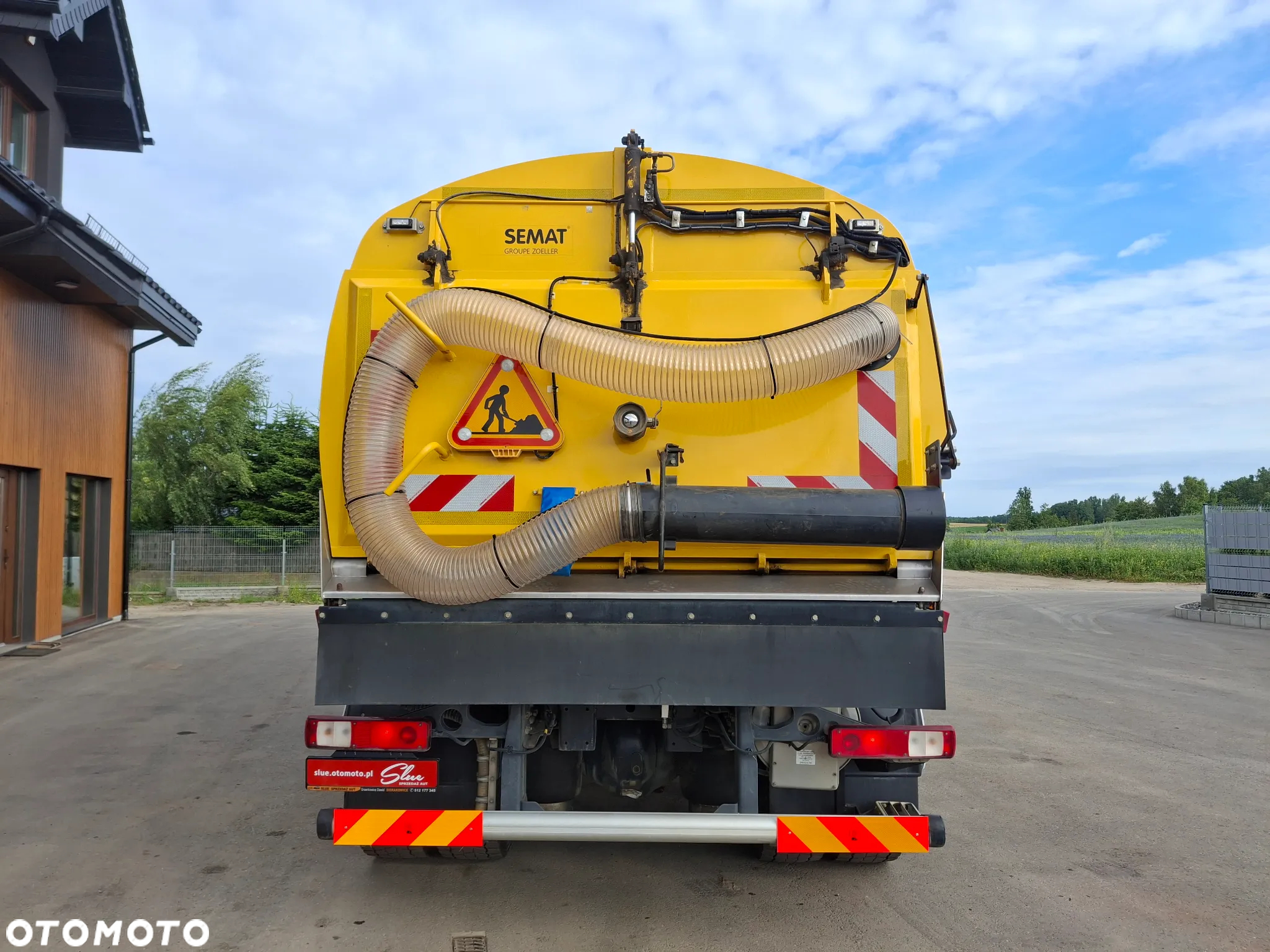 Renault C280 Zamiatarka SEMAT Zoeller FAUN Karcher 2 Silniki Rura Do Liści Listwy Ciśnieniowe Lanca 2 Zbiorniki Wody Szczotki L/R 2018r Euro 6 - 4