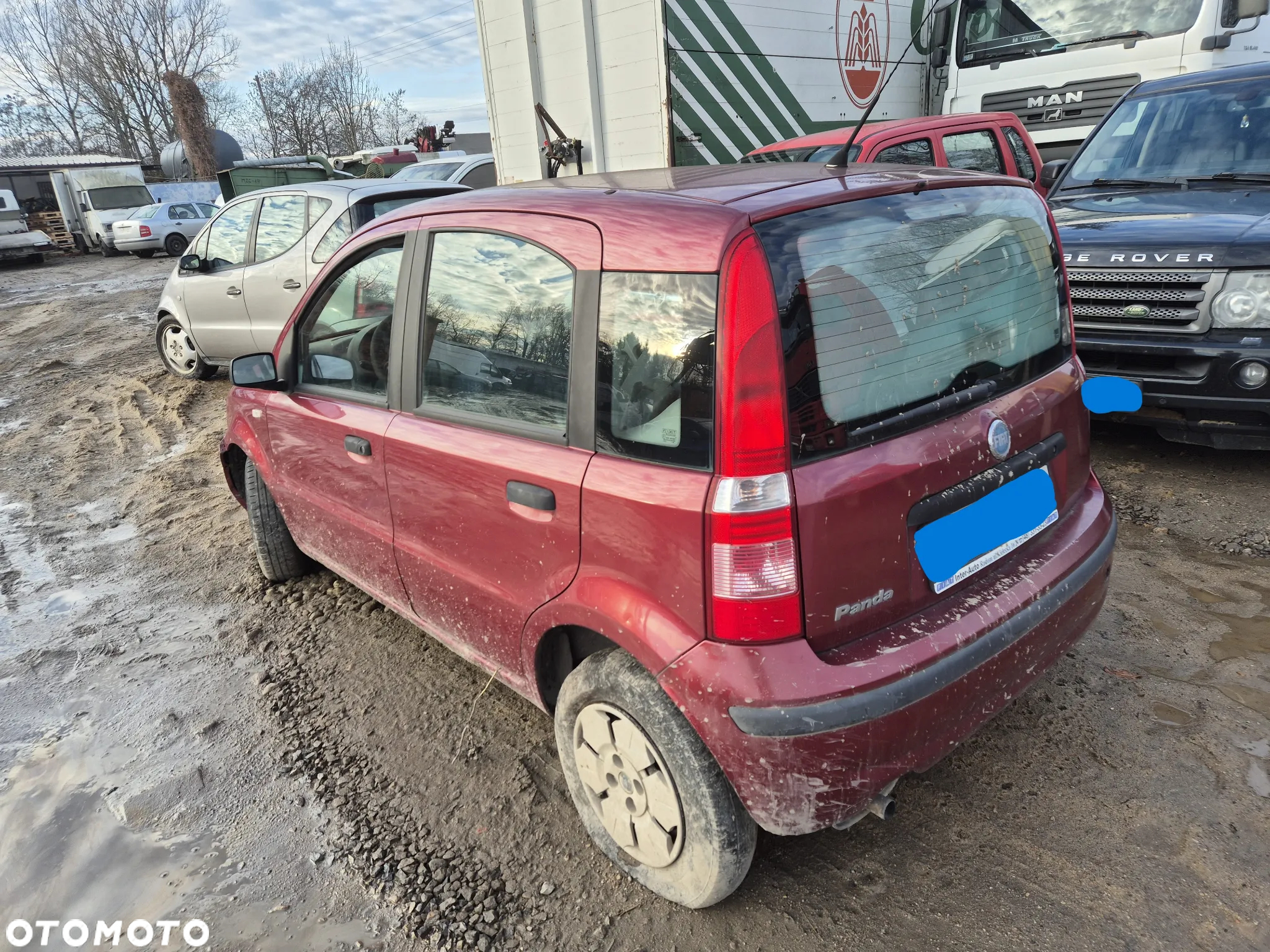 FIAT PANDA 132 maska pokrywa silnika klapa bagażnika zderzak lampa reflektor pas przedni stop lampy halogeny - 3