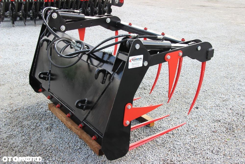 Krokodyl ładowacz czołowy Wol-Met kute zęby 1,4 m - 3