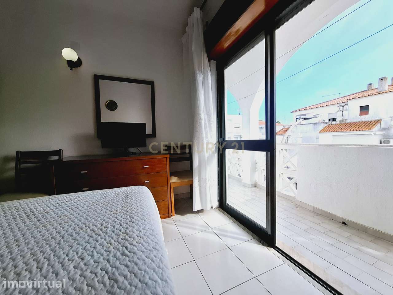 T2 Centro de Albufeira 300 metros da Praia dos Pescadores Varanda a Su - Grande imagem: 5/14