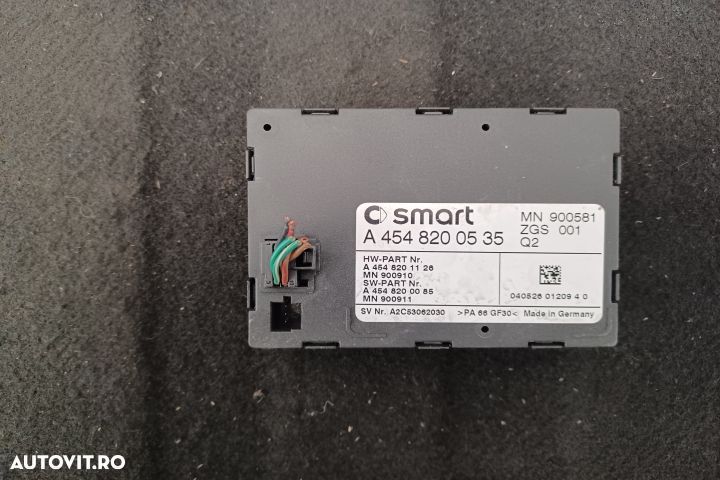 Unitatea de control Imobilizator A4548200535 A4548200535 Smart Forfou - 2