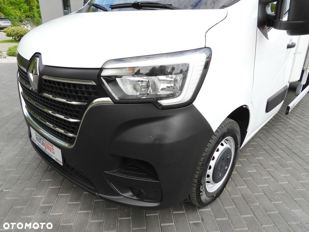 Renault MASTER PLANDEKA 10 PALET WEBASTO TEMPOMAT NAWIGACJA LEDY PNEUMATYKA KLIMATYZACJA  165KM - 20