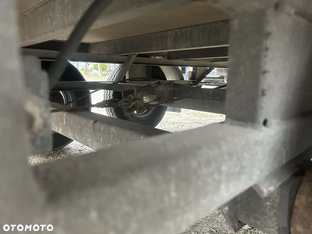 Hapert DL 2000 kg przyczepa plandeka wysoka - 12