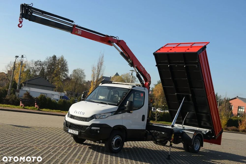 Iveco DAILY 72-180 3.0 HPI 170KM * HDS FASSI F 50* 2125kg Udźwig * Wywrotka 3 Stronna * 11 metrów wysuwu * - 4